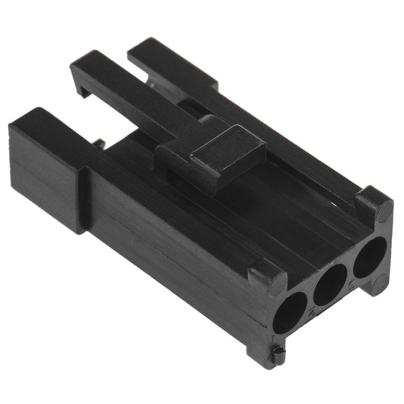 10 pcs - ITT Cannon, Trident Male Connector Housing, 5.08mm Pitch, 3 Way, 1 Row