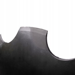 Serrated plate 460 mm x 3 5 mm 6 holes with 9 steel in