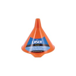 Laser tools funnel 140 mm polypropylene for liquid oil fuel