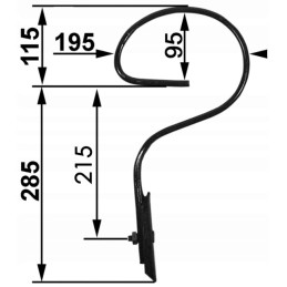 Unit tine 32x10 h 285 coulter 40x5 germinator