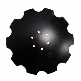 Toothed plate 510x3 5mm 6 holes with 10 steel in