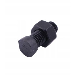 Oval bolt, cut on both sides, M12x34