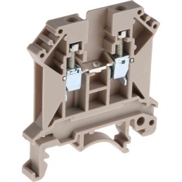 10 pcs - RS PRO DIN Rail Terminal Block, 2.5mm², Single-Level, Screw Termination