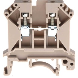 10 pcs - RS PRO DIN Rail Terminal Block, 2.5mm², Single-Level, Screw Termination