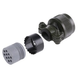 1 pcs - Amphenol Limited Socket Strain Relief Cable Clamp for use with 62 GB Series