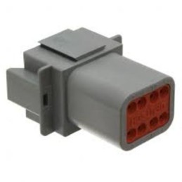 1 pcs - TE Connectivity, DEUTSCH DT Male 8 Way
