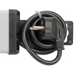 1 pcs - Type E - French 4 Gang Power Distribution Unit, 1.5m Cable