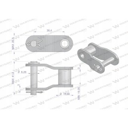 Pologniwo chain 38 4vb warynski sold p