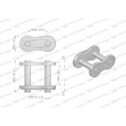 Chain lock 12bhf3 515 re425 3 4 13 5 wa