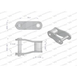 Chain pologniwo 38 4v Warynski sold after