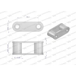 Chain link 38 4r Warynski sold for 5