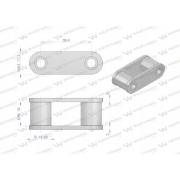 Chain link 38 4v Warynski sold for 5