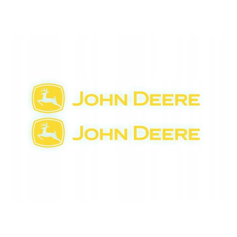John Deere tractor stickers 75cm