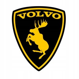 Black crazy fate volvo yellow fate sticker 20 cm