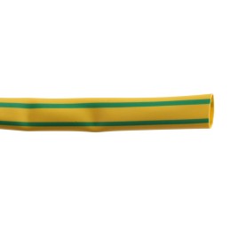 1 Reel of 7 M - RS PRO Heat Shrink Tubing, Green, Yellow 6mm Sleeve Dia. x 7m Length 3:1 Ratio