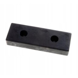 Flat rubber trailer spring bumper d 47 d 50 cargo box bumper