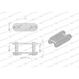 Chain lock CA555 Warynski sold for 5