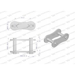 Chain lock za557 Warynski sold for 5