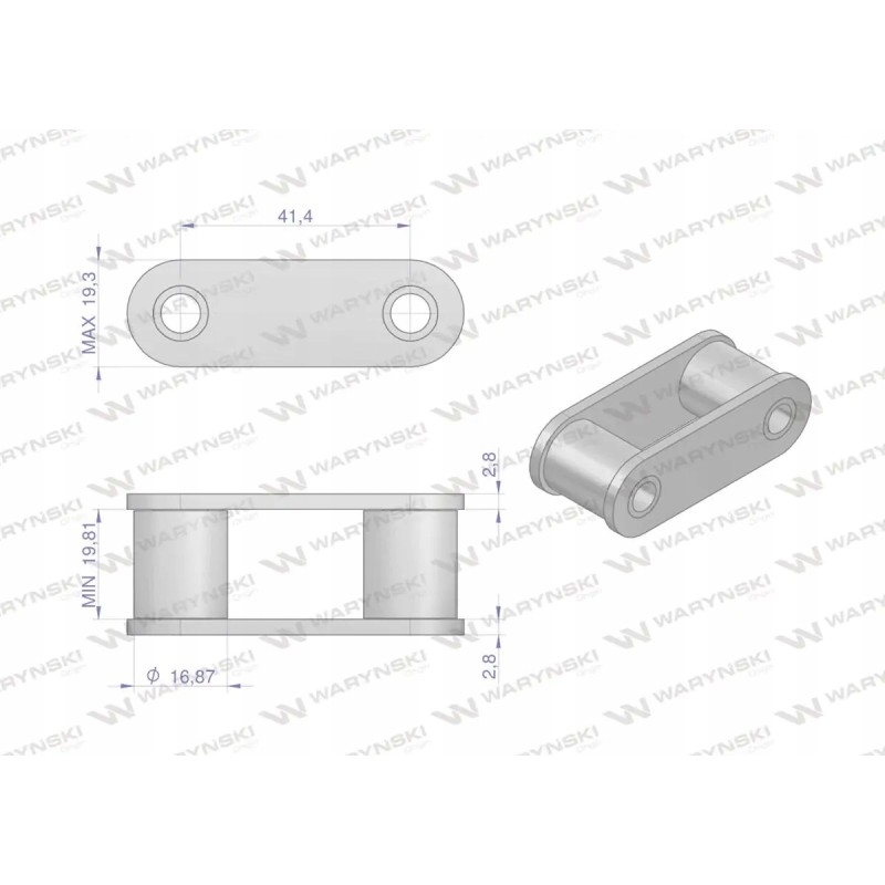 Chain link Ca550 Warynski sold for 5