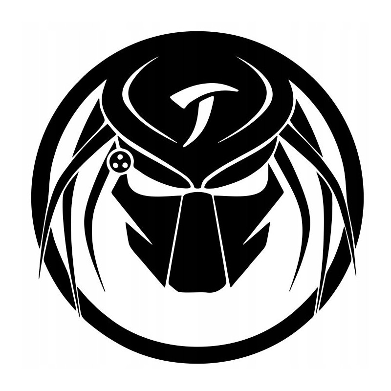 Sticker predator alien alien alien ufo 25 cm