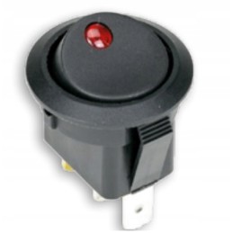 Universal position switch with red diode