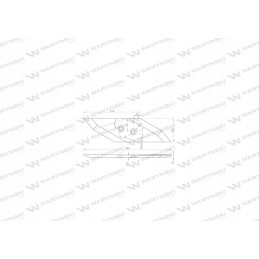 Chisel, left plow cover, Lemken p