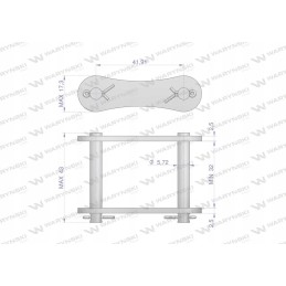 Chain lock S62 Warynski sold for 5