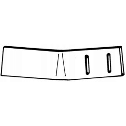 Slope right strip p053387r for Kverneland Ponci