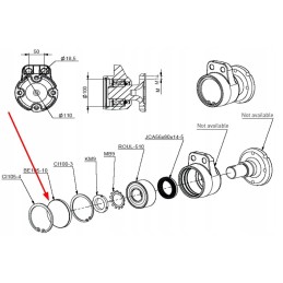Be105 10 coulter hub seal vk