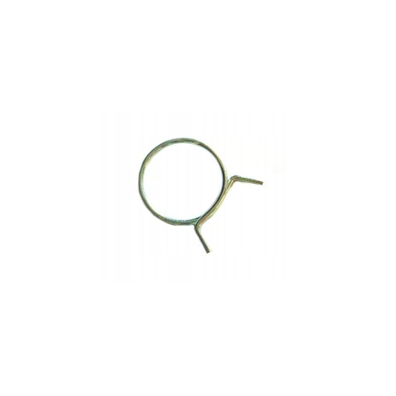 Spring band for the funnel of the Poznań seeder