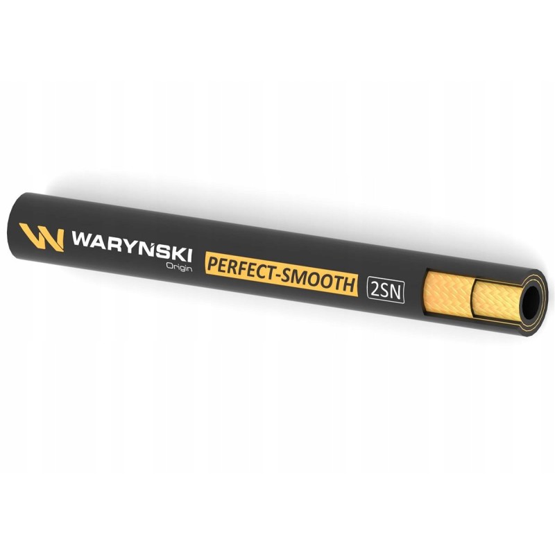 Hydraulic hose for crimping perfect smooth 2sn d