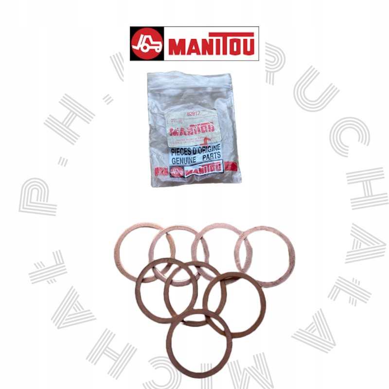 Manitou 82812 copper washers 8 pcs