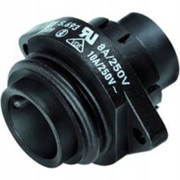 Rs amphenol male flange connector binder 09 4203 00 07