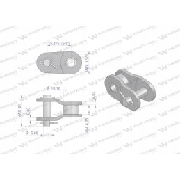 Pologniwo chain 520 1 r1 5 8 warynski sales