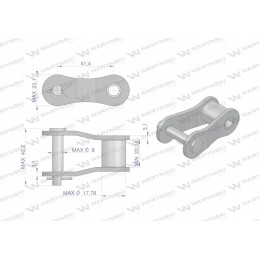 Chain pologniwo za557 warynski sold after
