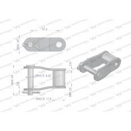 Chain ring 55vd Warynski sold after
