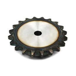 Hardened gear wheel with flange 08b 1 r1 1 2
