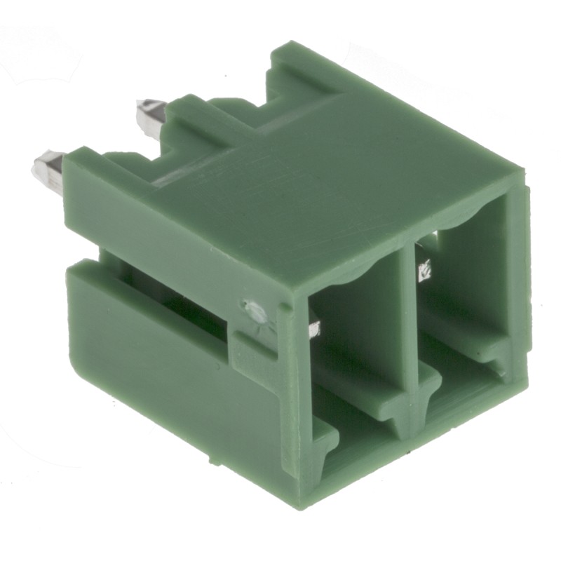 10 pcs - RS PRO 3.81mm Pitch 2 Way Pluggable Terminal Block, Header, Through Hole, Solder Termination