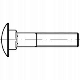 Granite mushroom head screw m10 x 25 kuhn 92272