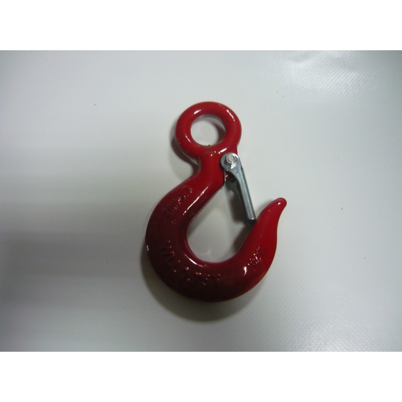 Hook with eye securing loads of goods 0 75t