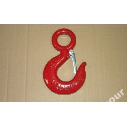 Hook with eye securing loads of goods 0 75t