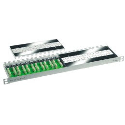 1 pcs - Telegartner Cat7a 12 Port Connector Module, STP, UTP Shielding