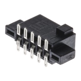1 pcs - Samtec SFM Series Straight Surface Mount PCB Socket, 10-Contact, 2-Row, 1.27mm Pitch, Solder Termination