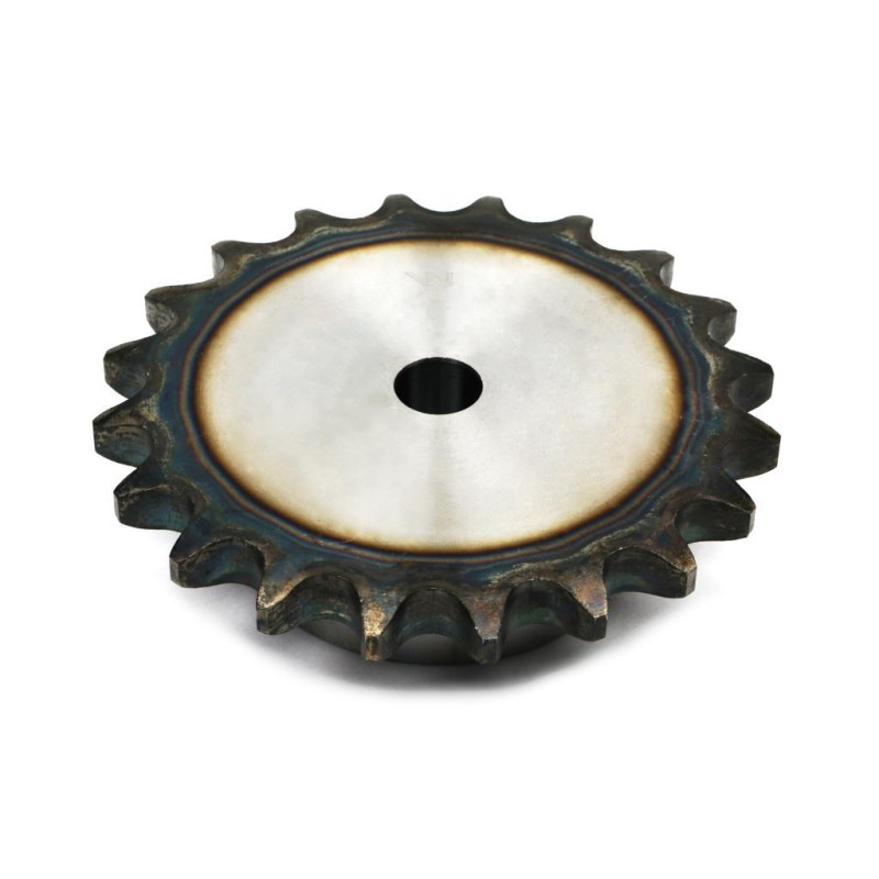 Hardened gear wheel with flange 08b 1 r1 1 2