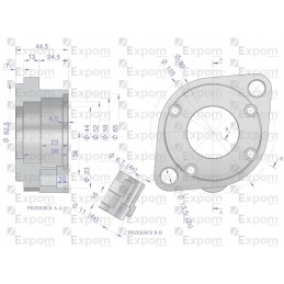 The Lamborghini Deutz starter head has the same type