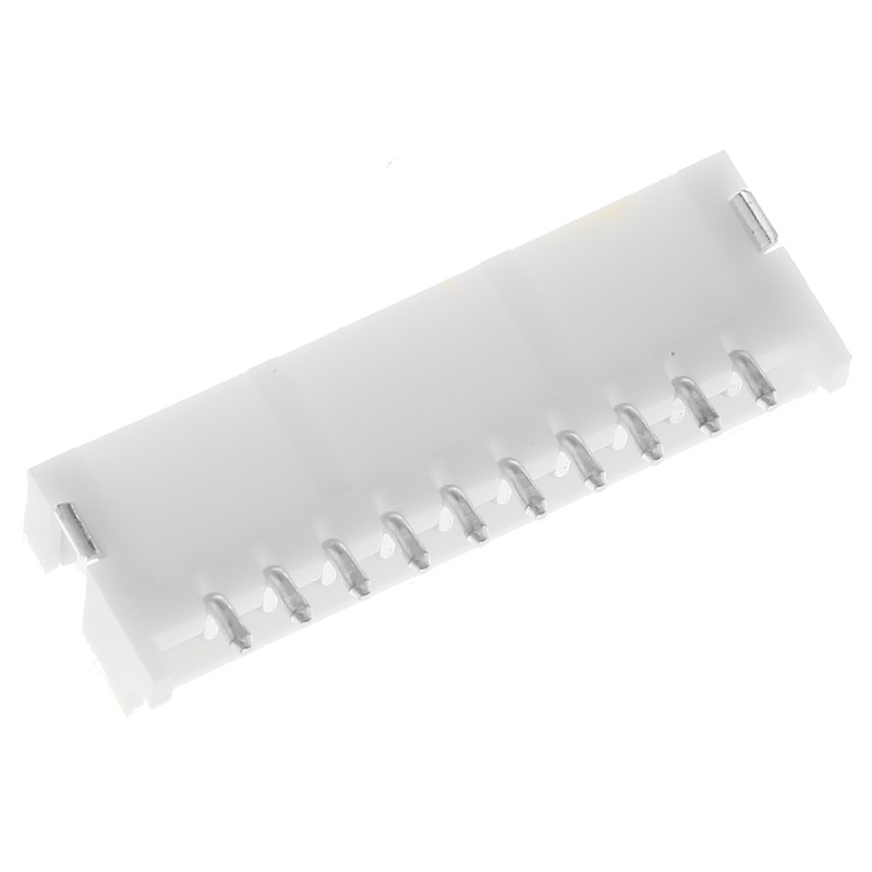 10 pcs - JST ZH Series Right Angle Surface Mount PCB Header, 10 Contact(s), 1.5mm Pitch, 1 Row(s), Shrouded