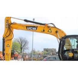 Sticker general warning sign, note, 25 cm