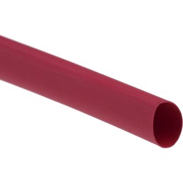 5 pcs - RS PRO Heat Shrink Tubing, Red 9.5mm Sleeve Dia. x 1.2m Length 2:1 Ratio