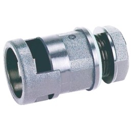 5 pcs - PMA Straight, Cable Conduit Fitting, 12mm Nominal Size, M16, PA 6, Grey