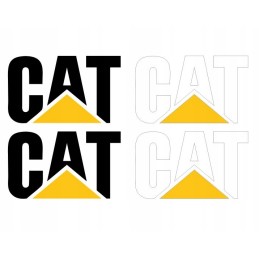 Forklift stickers with the inscription caterpillar 25 cm